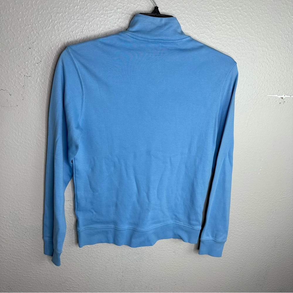 Vineyard Vines Blue Quarter Zip Pullover XS A29 - Picture 2 of 4
